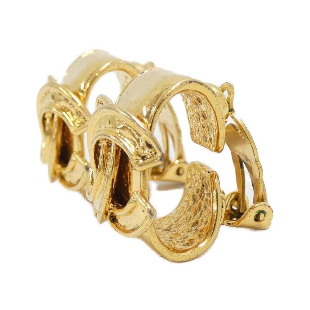 CHANEL Authentic Gold Earrings - Picture 2 of 3